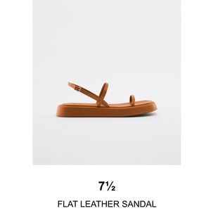 Leather sandals